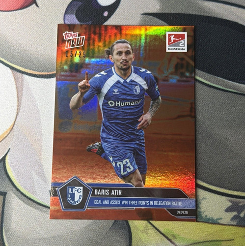 Topps now baris atik fc - topps, 1.