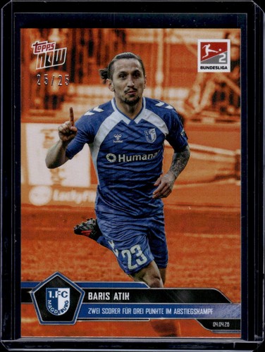 2025 topps now - topps, bundesliga