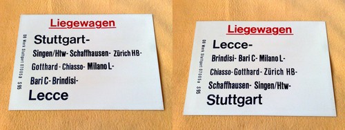 Zls liegewagen lecce - zls,