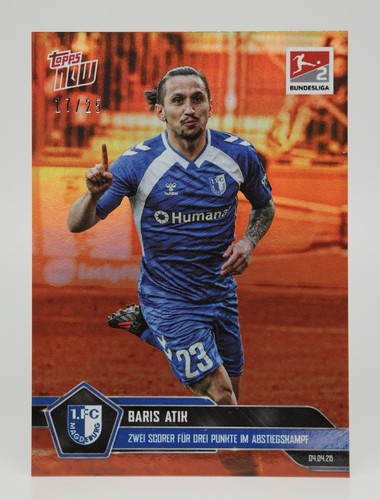 Baris atik 2026 topps now - baris, 2
