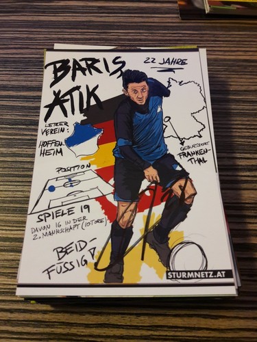 Signiertes foto baris atik - baris,