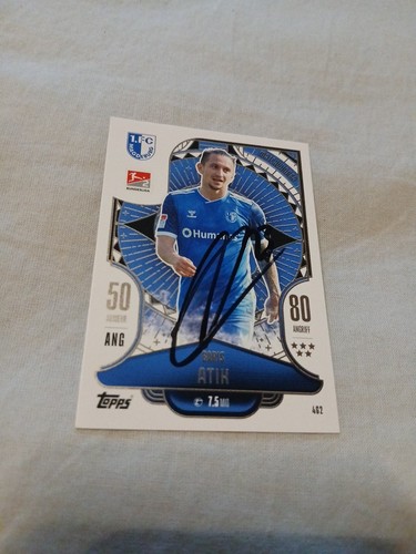 Match attax signiert - match,