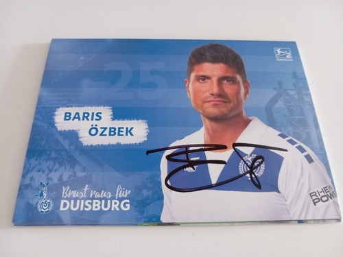 Signierte baris özbek - signierte, msv