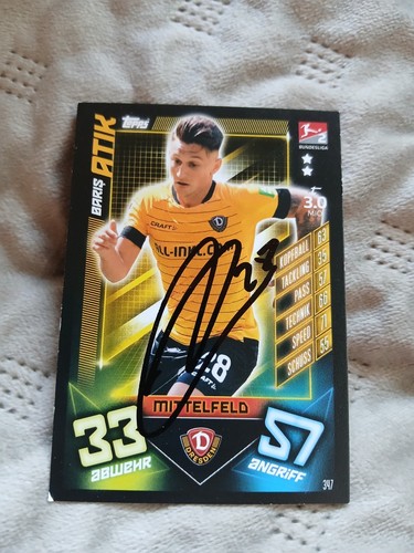 Match attax signiert baris - signiert,